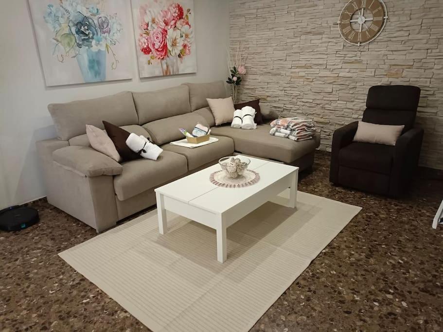 Acogedora Y Confortable Casa Familiar En L'L'Olleria Exterior foto
